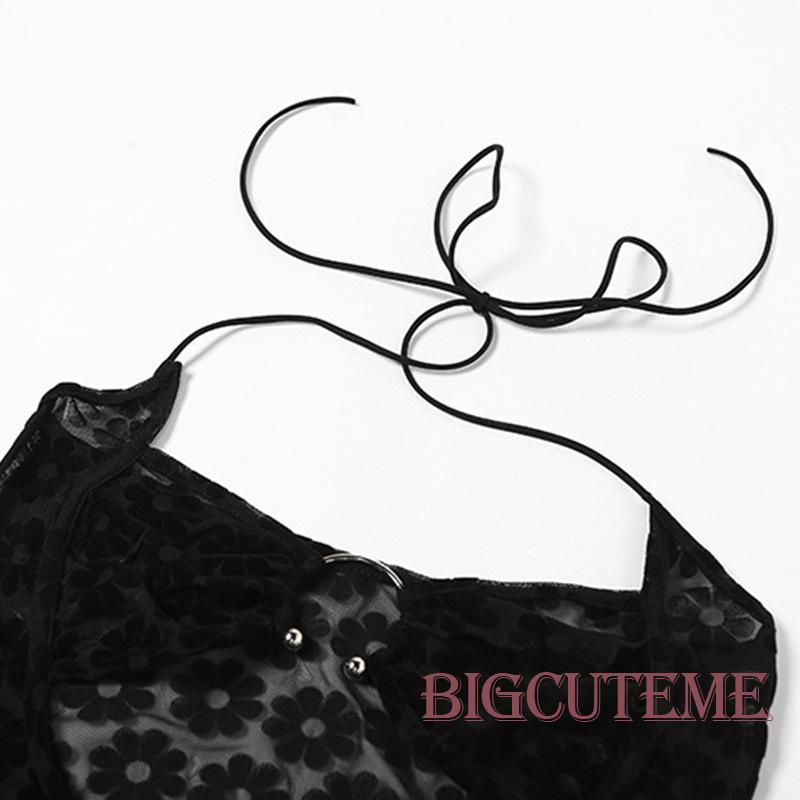 Đầm Hai Dây Dáng Dài Ôm Sát Hở Lưng Thời Trang Đường Phố Dành Cho Nữ