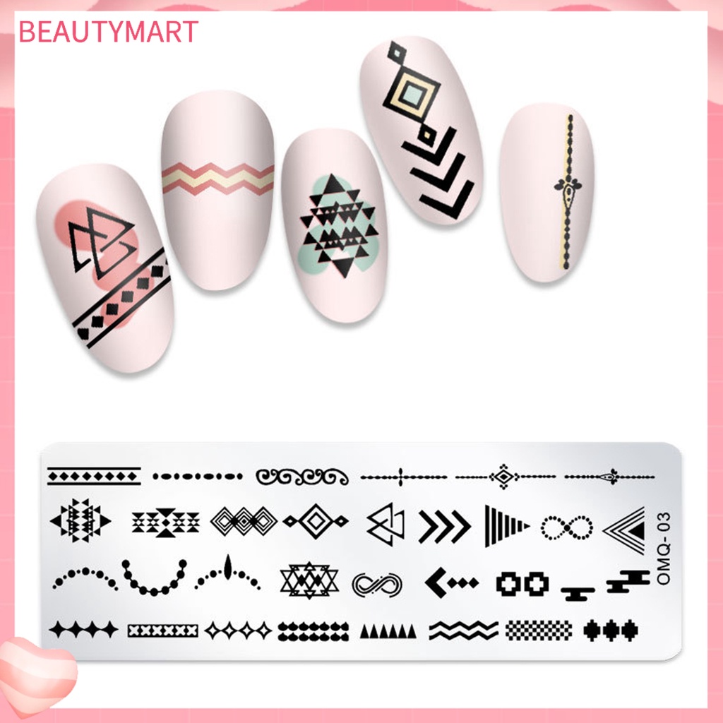 Khuôn Trang Trí Móng Tay Bằng Thép Không Gỉ Họa Tiết Bông Tuyết Giáng Sinh DIY Dành Cho Nữ