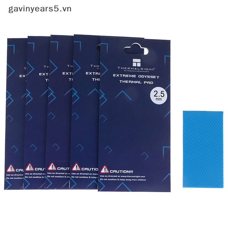 Đệm Giữ Nhiệt Làm Mát Thẻ GPU 12.8W / mk Không Tiếp Xúc