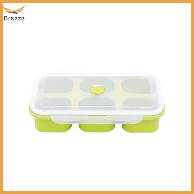 Khuôn Silicone 6 Ngăn 750ml Làm Đông Đá Tiện Dụng