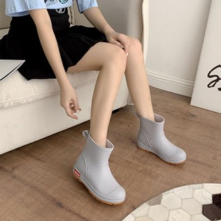 GUDETU❤Ủng Cao Su Đi Mưa Chống Trượt Chống Thấm Nước Thời Trang Cho Nam Và Nữ