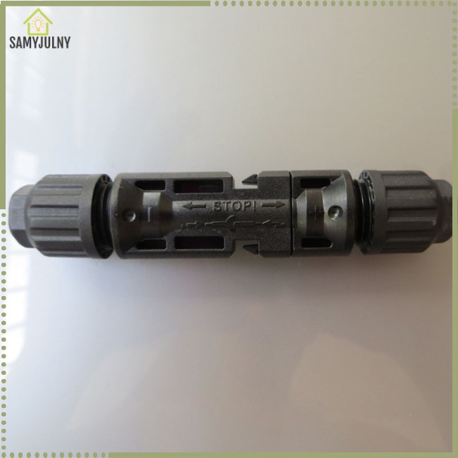 Đầu Nối Dây Cáp SAM MC4 (Male &amp; Female) Cho Tấm Pin Năng Lượng Mặt Trời Và Hệ Thống Quang Điện