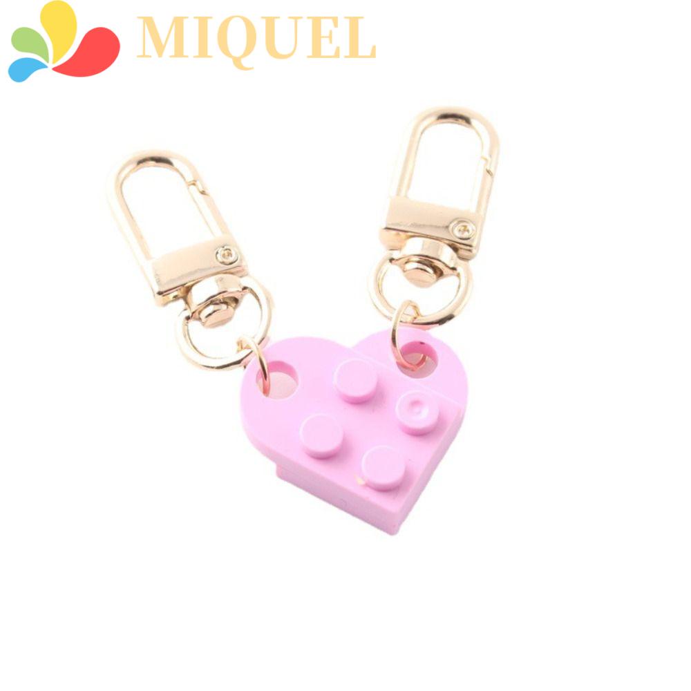 Móc Khóa Hình Trái Tim Nhiều Màu Sắc Dùng Làm Quà Tặng Thời Trang