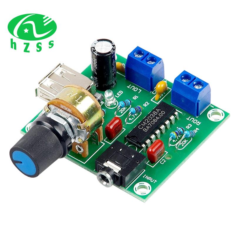 Bảng Mạch Khuếch Đại Âm Thanh Mini 5W + 5W HiFi PM CM2038 5V