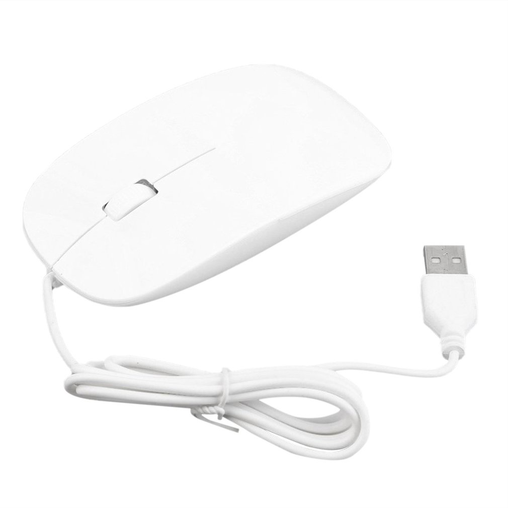 Sophisticated Optical Engine 2.4Ghz 3D 1200Dpi Wired Mouse Ultra Slim 4 Colors High Quality Mice Usb For Pc Laptop [Q/2]