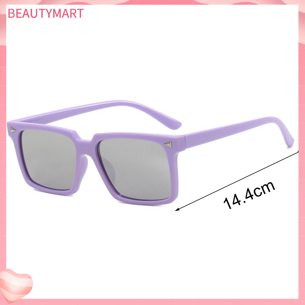 Kính Mát Hình Chữ Nhật Nhỏ Chống Tia UV400 Màu Sắc Thời Trang Unisex