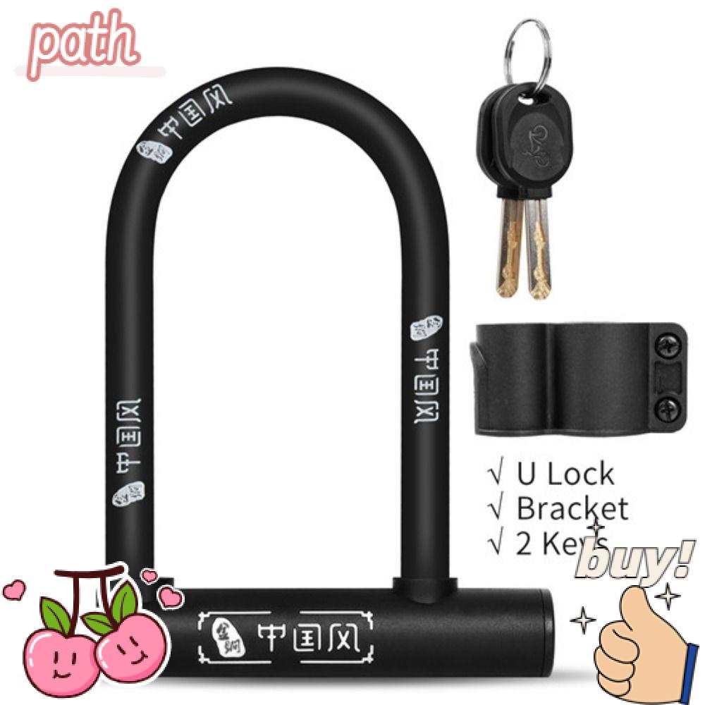 Khóa Xe Đạp Chống Trộm Hình Chữ U Thiết Kế Mới Cao Cấp Tiện Lợi Dễ Sử Dụng