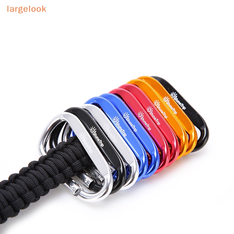 Set 10 Móc Khóa Chữ D Bằng Nhôm Đa Năng Tiện Dụng