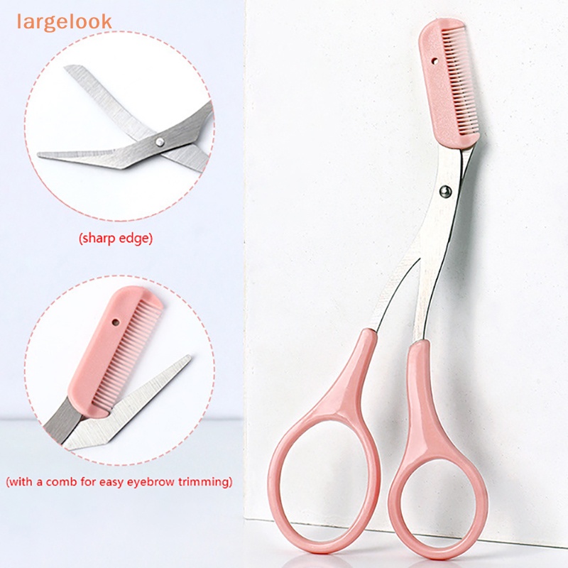 Kéo Tỉa Lông Mày / Lông Mi Bằng Thép Không Gỉ Tiện Dụng