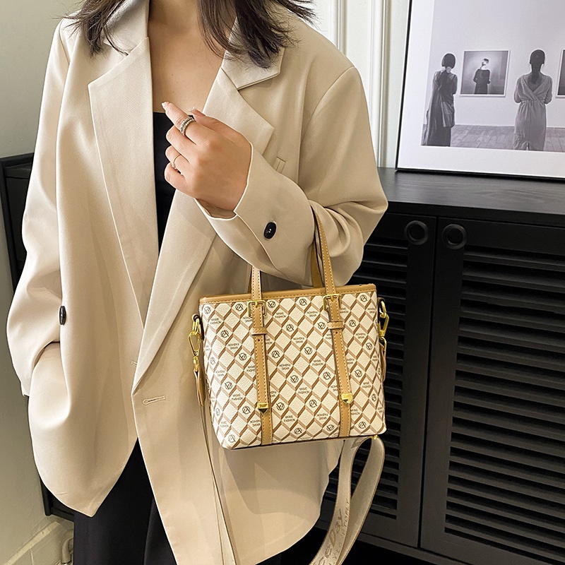 Túi tote Đeo Vai Cỡ Lớn Đính Đá Kim Cương Phong Cách retro Thời Trang Cao Cấp Cho Nữ