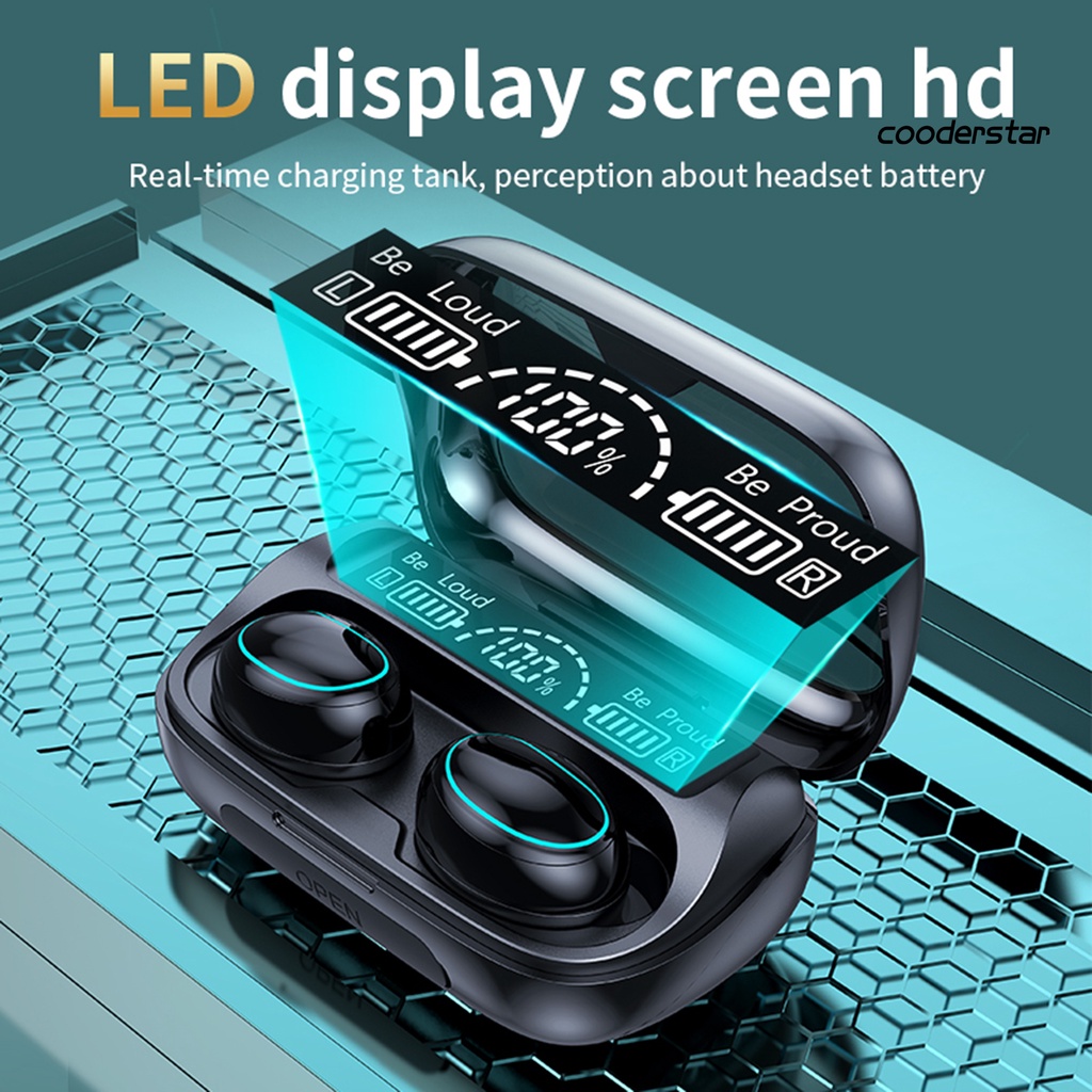 (COOD) 1 Bộ Tai Nghe Không Dây G36 Bluetooth 5.1 Giảm Tiếng Ồn Âm Thanh Nổi Sử Dụng Hàng Ngày