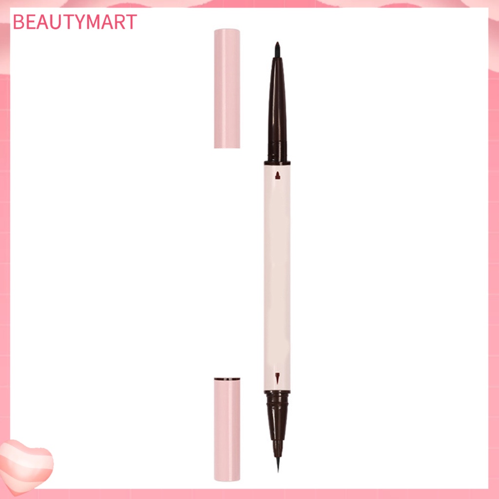 Bút Kẻ Mắt Dạng Lỏng Nhanh Khô Lâu Trôi Chống Thấm Nước Hai Đầu Dễ Sử Dụng