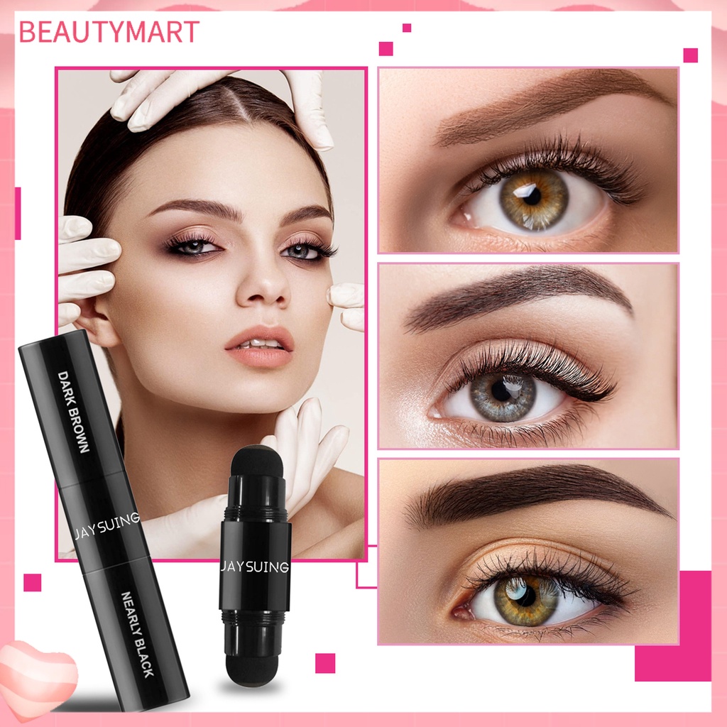 1 Bộ Phấn Trang Điểm Lông Mày Dạng Thỏi Chống Nước Lâu Trôi Không Gây Kích Ứng Có Thể Tái Sử Dụng