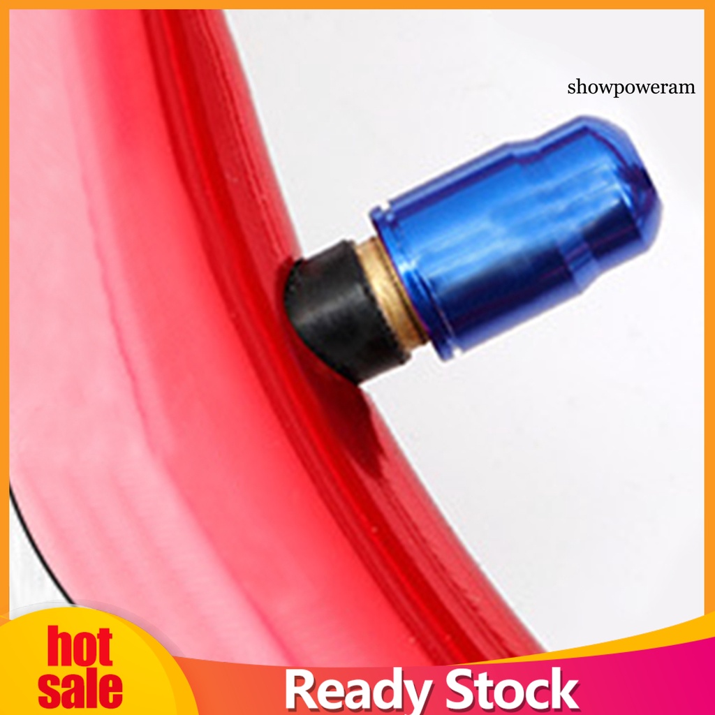 1 Cặp Nắp Van Xe Đạp Bằng Hợp Kim Nhôm Chống Bụi Độ Bền Cao