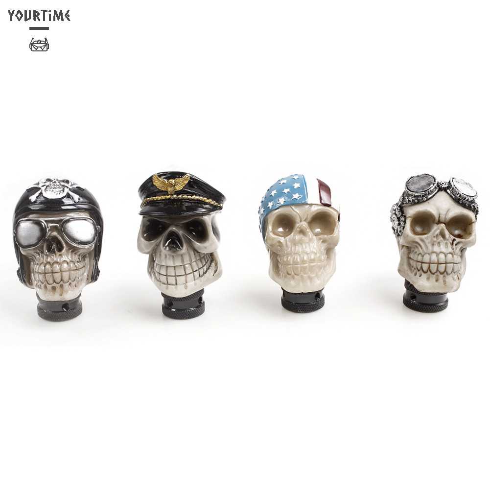 Đầu Cần Gạt Số Xe Hơi Hình Đầu Lâu Sáng Tạo Cá Tính