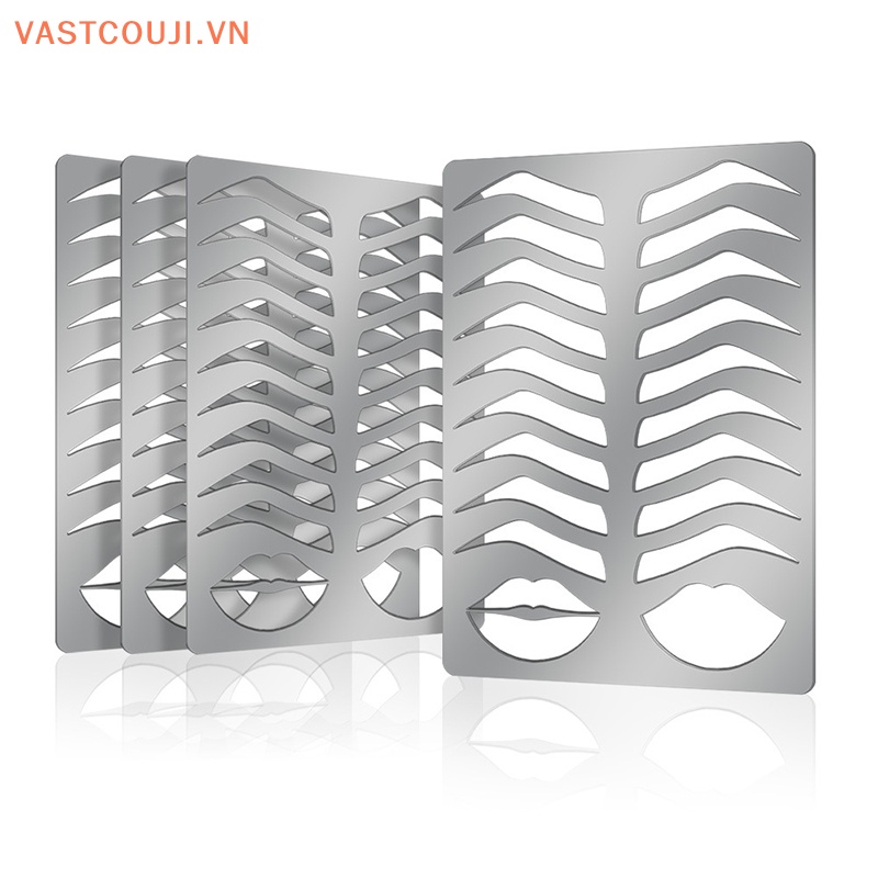 Thước Kẻ Chân Mày Có Thể Tái Sử Dụng Cho Người Mới Bắt Đầu VASTJI