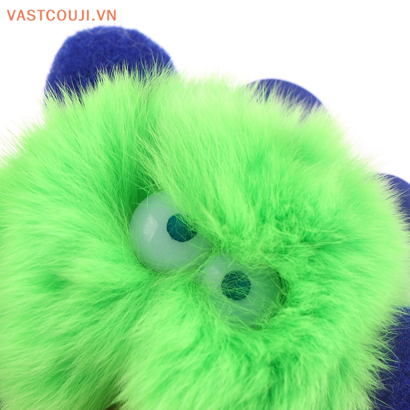 Móc Khóa Hình VASTJI 2023 Phủ Lông Nhiều Màu Sắc Đáng Yêu