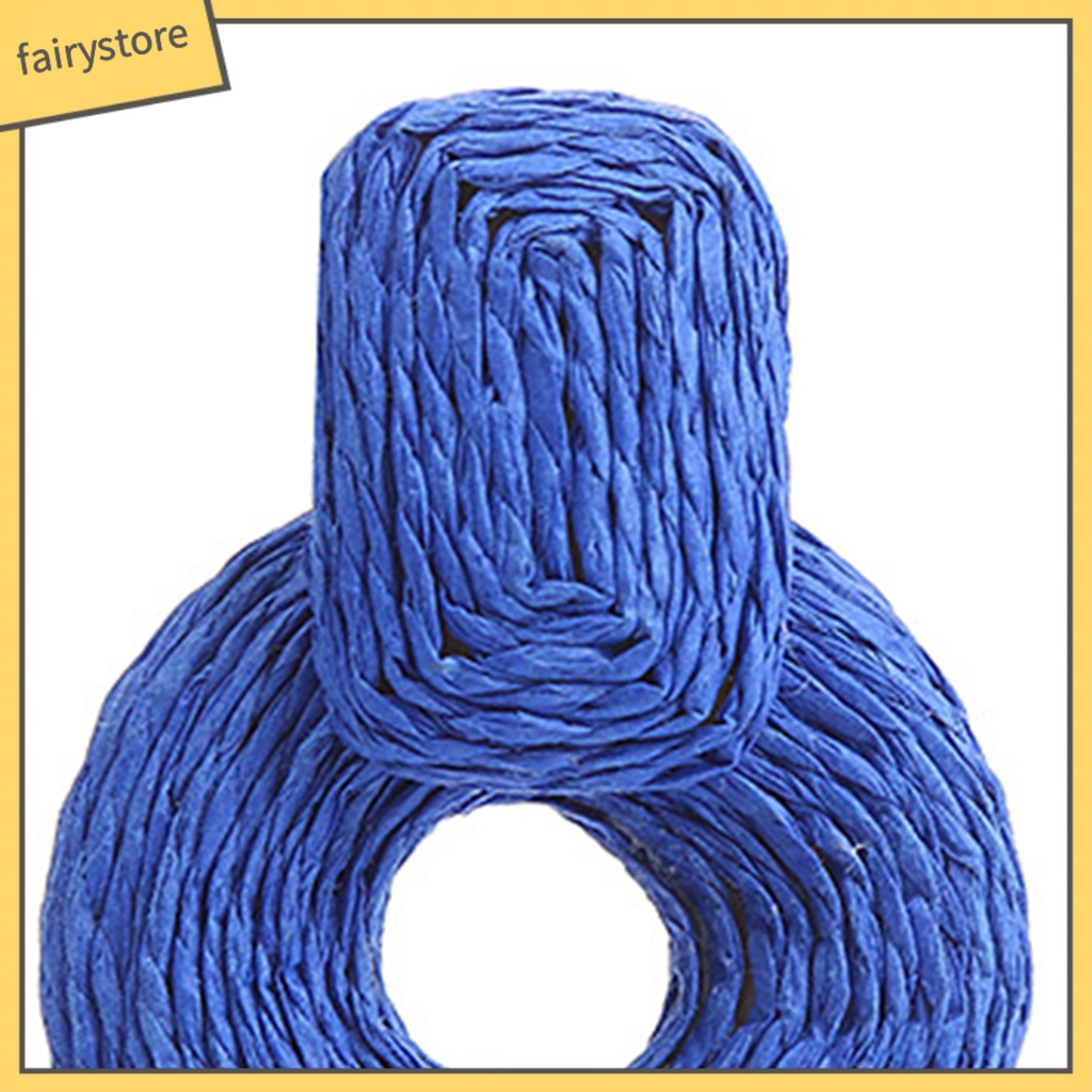 1 Đôi Bông Tai Tròn Nhiều Màu Sắc Phù Hợp Đi Biển Dành Cho Nữ