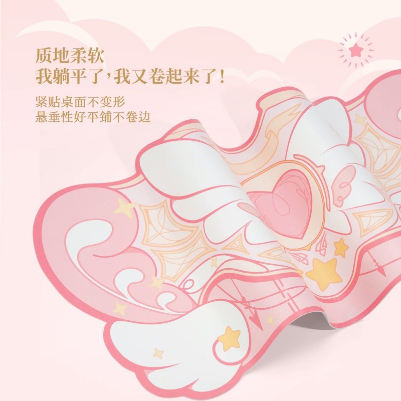 Tấm Lót Chuột Bằng PVC Chống Trượt Không Thấm Nước Họa Tiết Hoạt Hình Dễ Thương 900 * 400MM