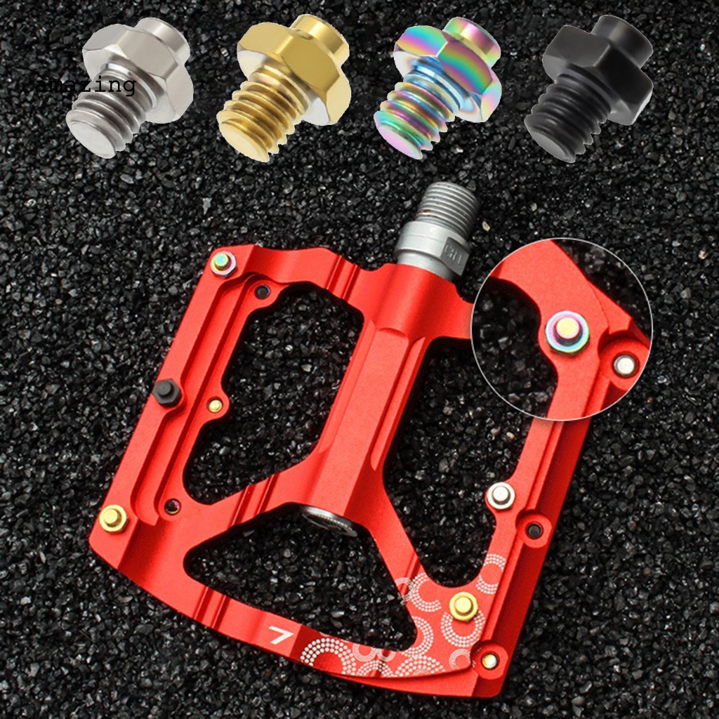 Bộ 50 Đinh Ốc Mqzi M4 Gắn Bàn Đạp Xe Đạp Leo Núi Chống Trượt Siêu Nhẹ