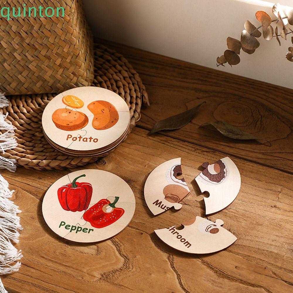 Đồ Chơi Lắp Ráp Bằng Gỗ Hình Cây Cối Tròn Dễ Thương Cho Bé