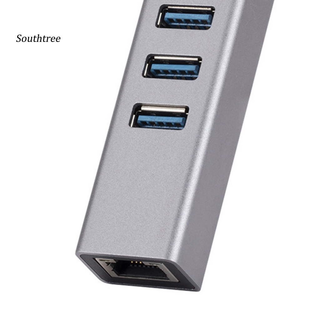 Bộ Chia Nhiều Cổng Mạng Gigabit Ethernet USB 3.0 Type-C Sang RJ45 Thông Dụng Cho Máy Tính