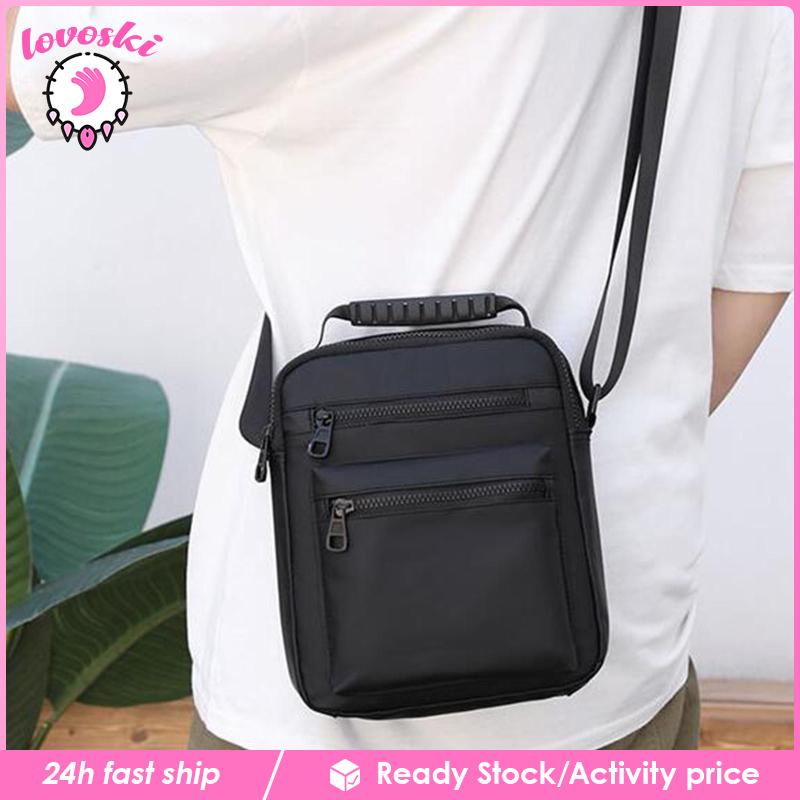 [Lovoski] Túi Đeo Chéo Vai Đi Bộ Đường Dài Hàng Ngày Dành Cho Nam