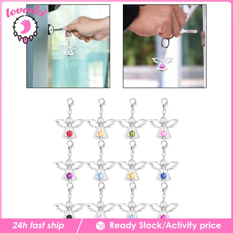 [Lovoski] Mặt Vòng cổ / Bông Tai Hình Thiên Thần Có Khóa Tôm Hùm