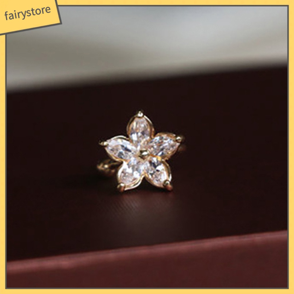 1 Khuyên Tai Hợp Kim Hình Chữ U Không Phai Màu Không Dễ Gỉ