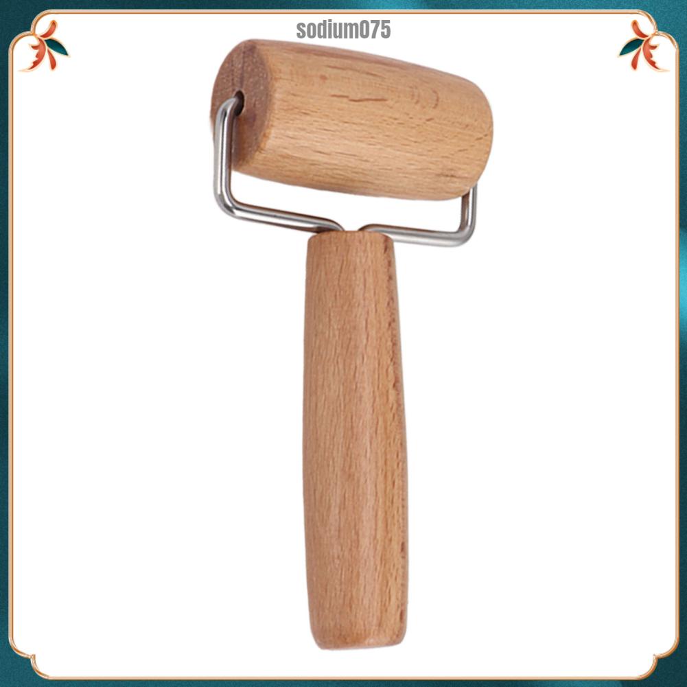 Sodium075 Bột Làm Bánh Con Lăn Gỗ Nhỏ Cán Không Dính Cho Nướng Pizza Đồ Dùng Nhà Bếp Tại