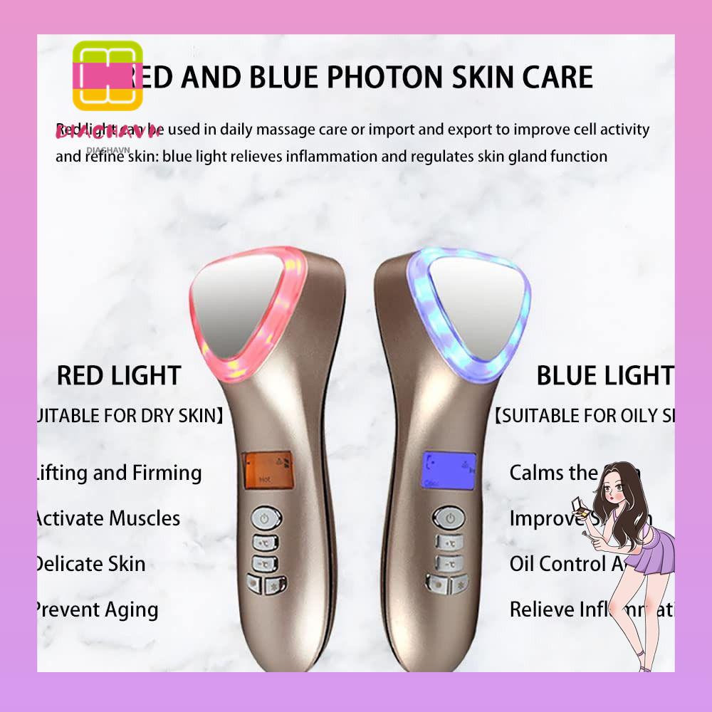 Máy Mát Xa Làm Sạch Lỗ Chân Lông Nâng Cao Bằng Sóng Siêu Âm Chống Nếp Nhăn Chăm S