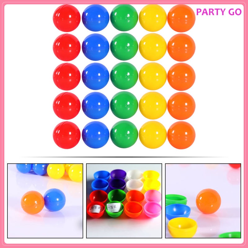Bộ 50 Quả Bóng Xổ Số Đồ Chơi Nhiều Màu Sắc Cho Bé