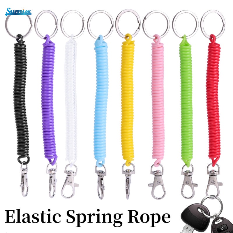 Dây Lò Xo Co Giãn Chống Trộm Đa Năng Tiện Dụng Cho Điện Thoại / Chìa Khóa