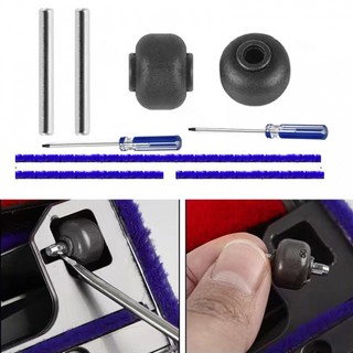 Plush strips + wheel for-dyson v6/7 v8 v10 v11 vacuum cleaner soft roller head