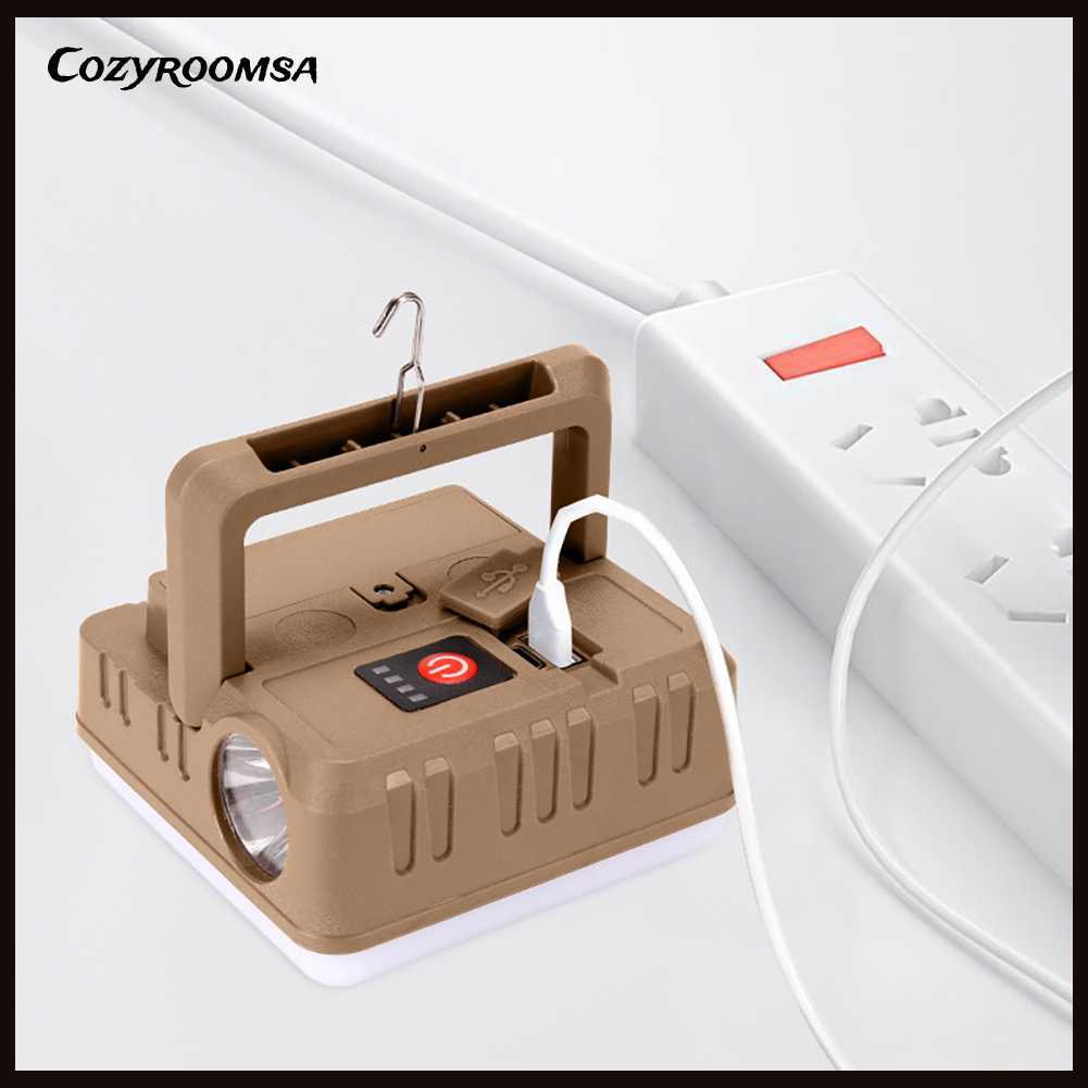 Đèn LED Cắm Trại 4 Chế Độ XPE 1200mAh