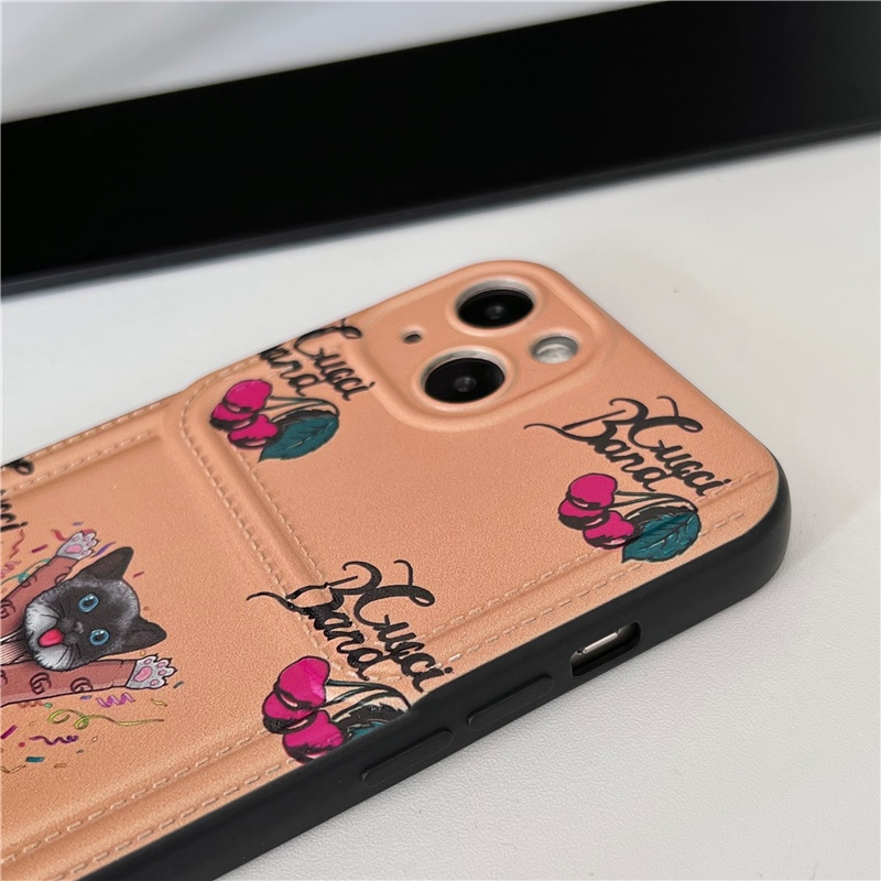 Ốp Điện Thoại Dẻo Họa Tiết Hoạt Hình Chú Mèo / Kem / Bánh Ngọt Cho IPhone14 14Pro 14ProMax 13 13Pro 13ProMax 12 12Pro 12ProMax 11