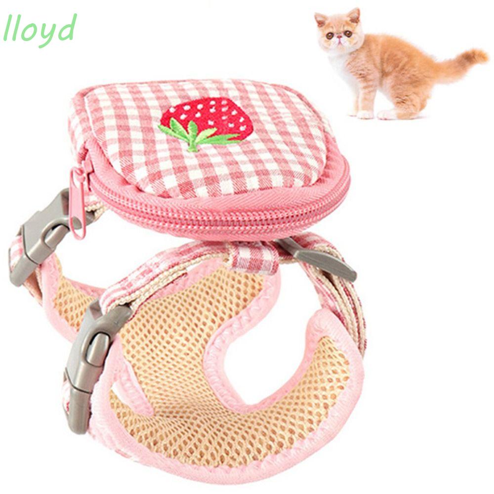 Dây Dắt Thú Cưng Đi Dạo Đính Hoa Dễ Điều Chỉnh