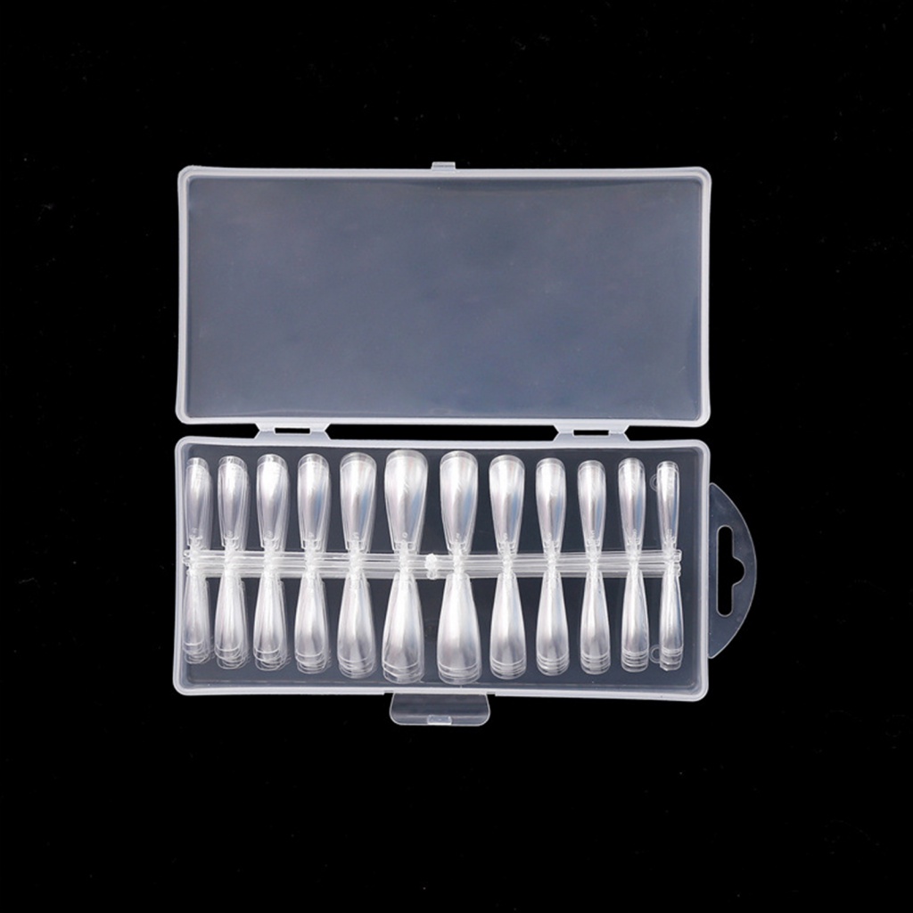 Bộ 240 Móng Tay Giả Hình Chữ T Che Phủ Toàn Diện Không Để Lại Dấu Vết