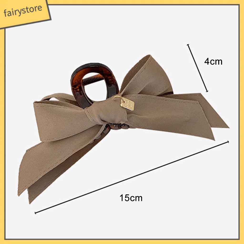 Kẹp Tóc Càng Cua Bằng Vải Lấp Lánh Chống Trượt Cho Nữ