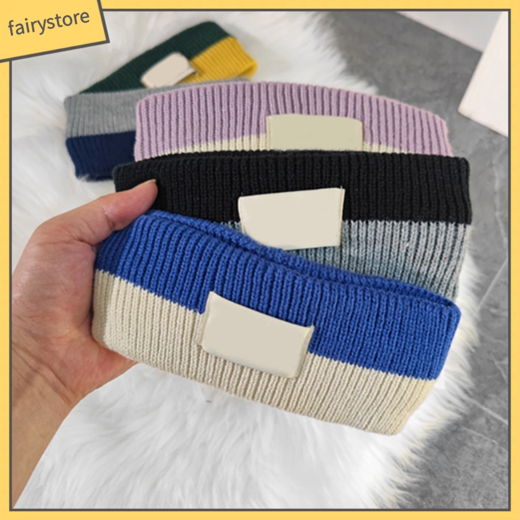 Băng Đô Dệt Kim Bản Rộng Co Giãn Chống Trượt In Chữ Thời Trang Cho Nữ