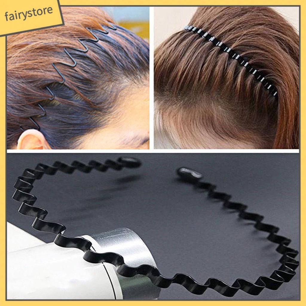 Set 3 Băng Đô Cài Tóc Màu Sắc Trơn Độ Co Giãn Cao Ổn Định Cao