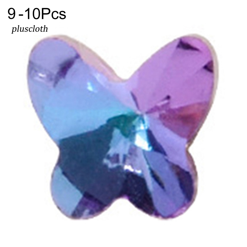 Set 10 Phụ Kiện Trang Trí Móng Tay 3D Nghệ Thuật Sáng Tạo Charms