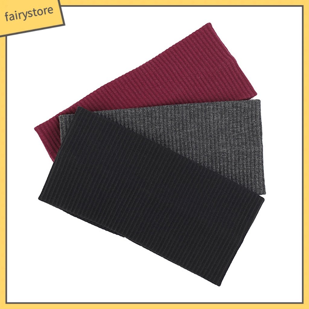 Băng Đô Thể Thao Unisex Bản Rộng Co Giãn Thấm Hút Mồ Hôi Màu Sắc Trơn