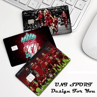 Miếng dán thẻ atm hình clb liverpool