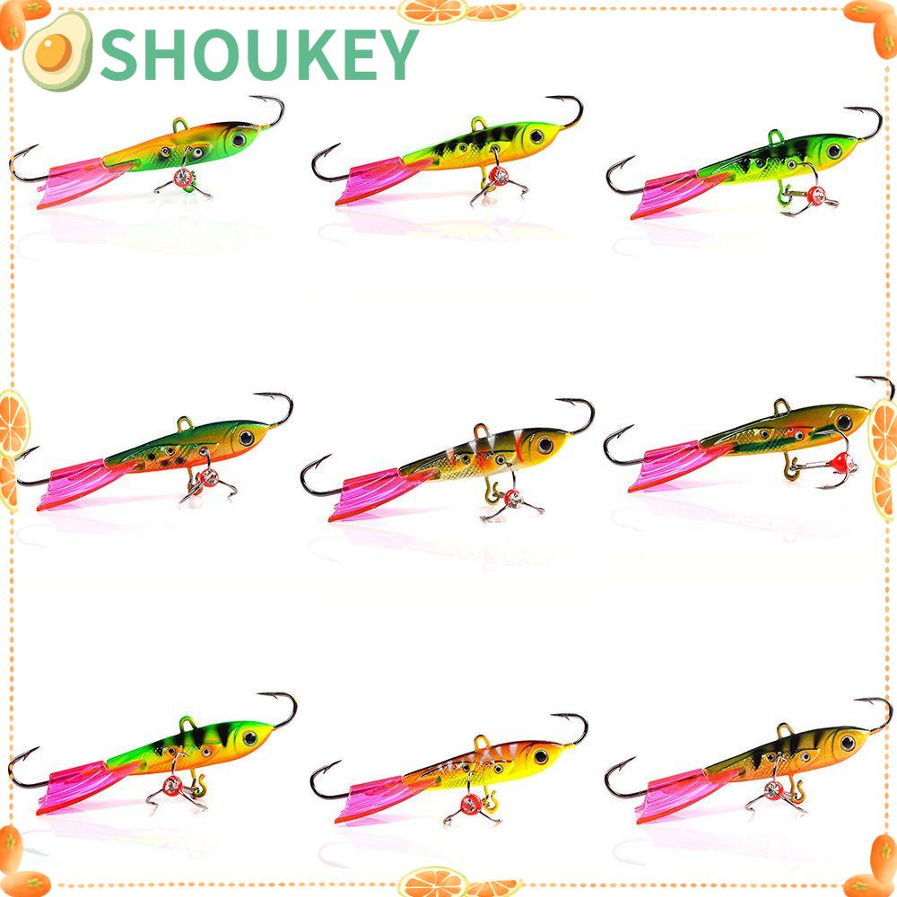 Mồi Câu Cá Nhân Tạo 3D Bằng Nhựa Cứng Chuyên Dụng