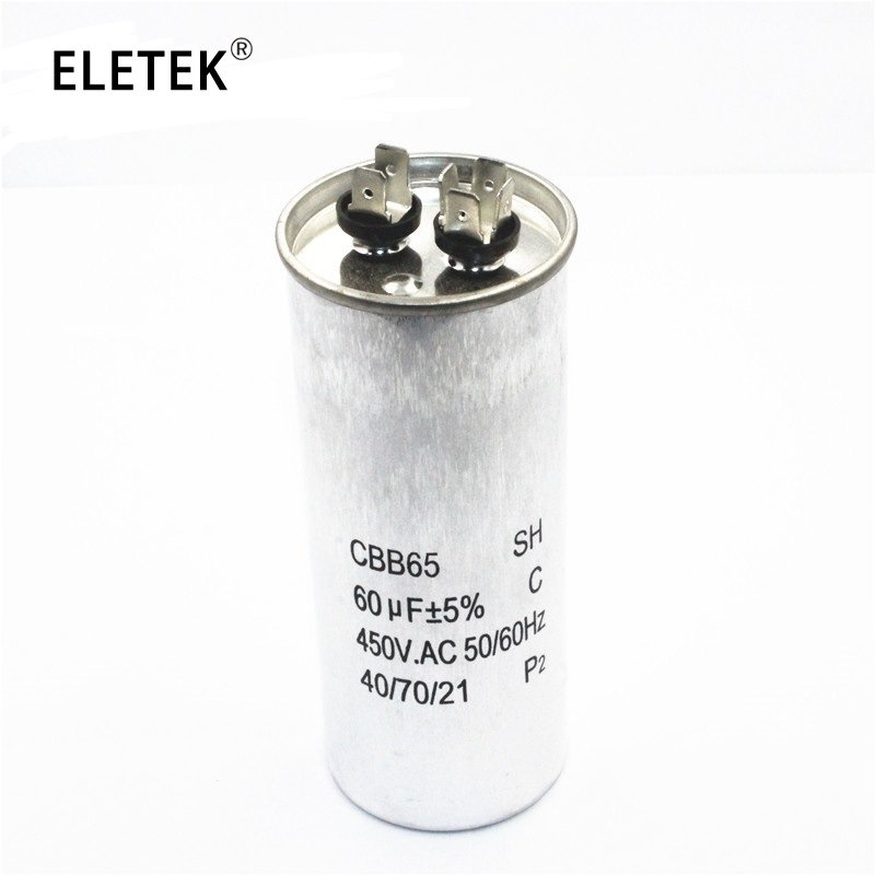 Tụ Điện Động Cơ CBB65 AC 450VAC 5UF 6UF 15uF 20uF 25uF 30uF 35uF 40uF 45uF Chất Lượng Cao