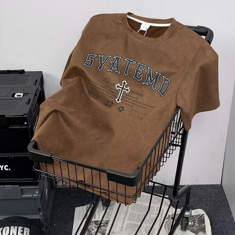 Áo Thun Tay Ngắn Phong Cách Retro Thời Trang Cho Nam