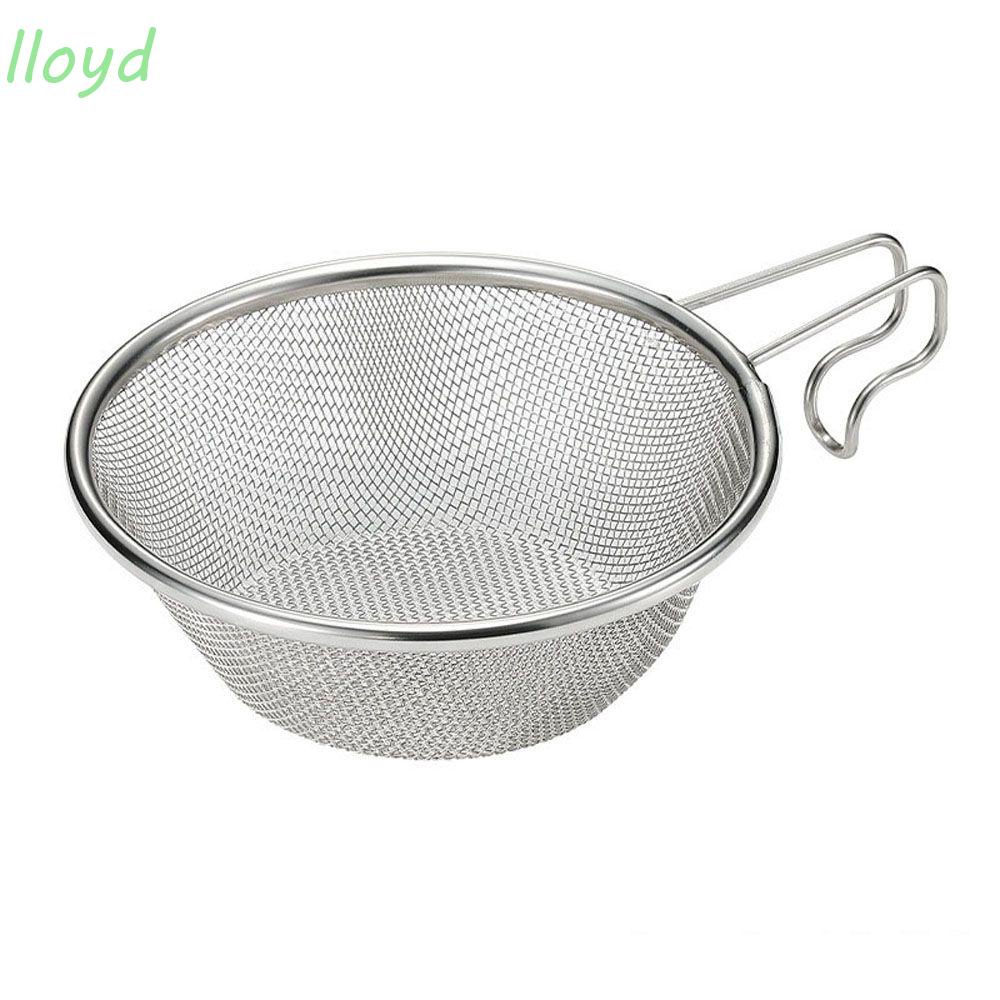 Muỗng Lưới Lọc Bằng Thép Không Gỉ 304 Tiện Dụng Mang Theo Du Lịch Cắm Trại
