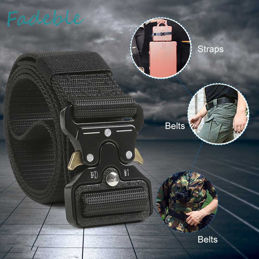 Dây Đai Nylon Đàn Hồi Đa Năng Cho Cắm Trại Leo Núi