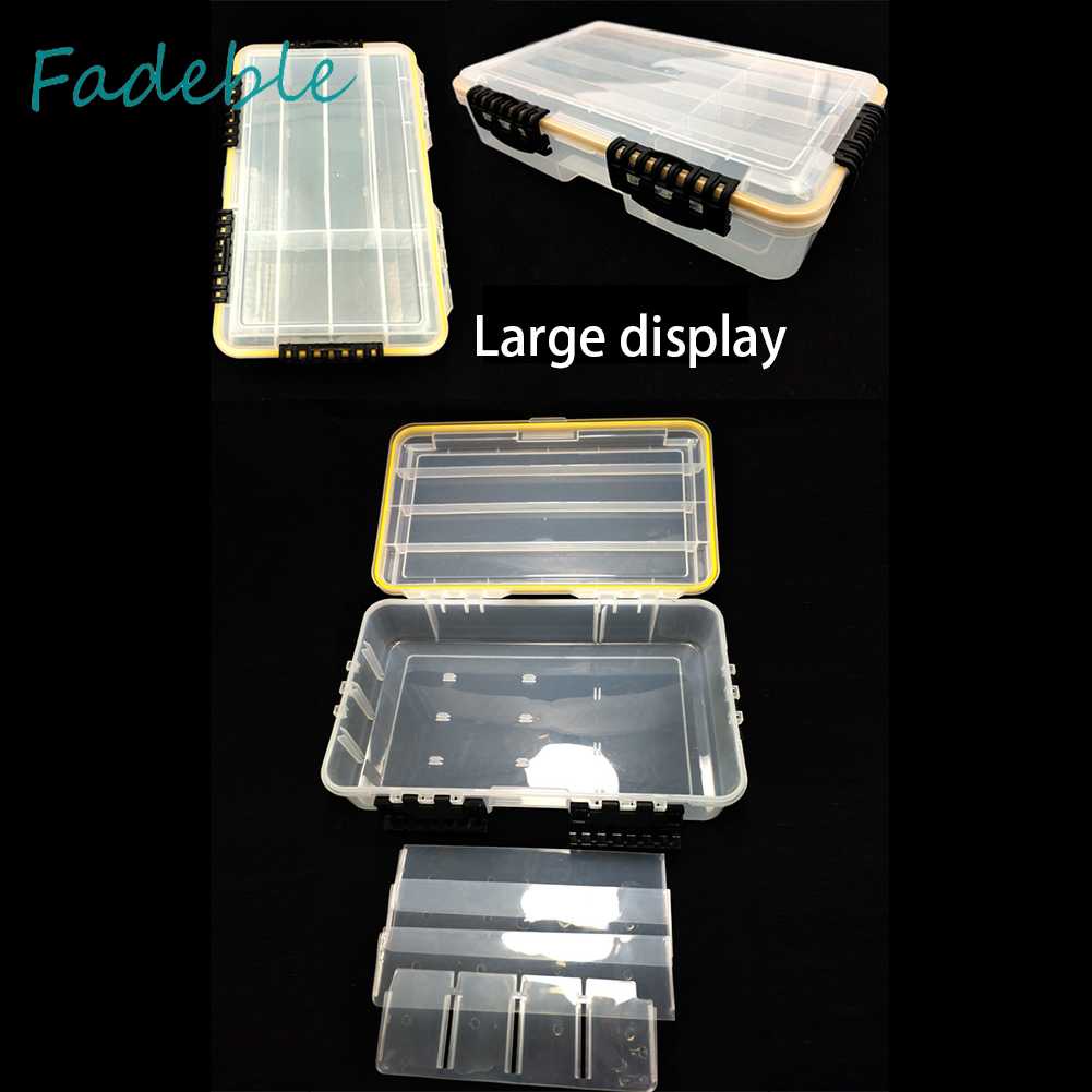 Hộp Đựng Mồi Câu Cá Trong Suốt Chống Thấm Nước Tiện Dụng Ốp